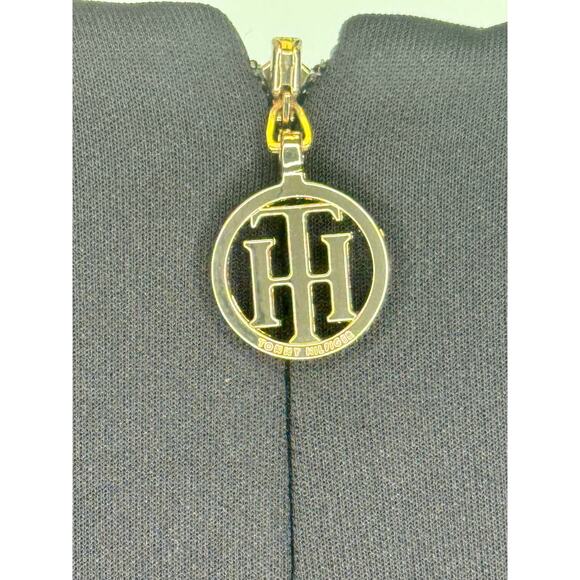 Tommy Hilfiger Black Sleeveless Dress with Black/gold buttons Size 4 NWT - Picture 4 of 7